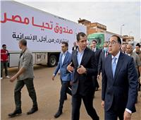 مصر لا تنسى أشقائها.. أكبر قافلة مساعدات للفلسطينيين في غزة| صور	