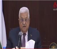 الرئيس الفلسطيني: شعبنا سيبقي صامد علي أرضه حتي ينال حقوقه