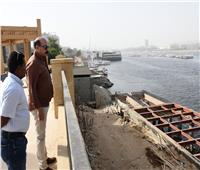 محافظ أسوان يتفقد مشروع ممشى أهل مصر بكورنيش النيل وتطوير منطقة الطابية