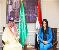 وزيرة التعاون الدولي تعقد جلسة مباحثات مع وزير التجارة السعودي 