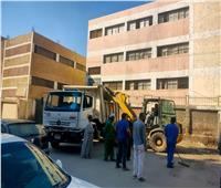 حملات نظافة مكثفة ودعم منظومة الإنارة العامة بـ 6 مراكز في المنيا