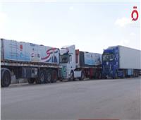 دخول 50 شاحنة مساعدات إلى قطاع غزة عبر معبر رفح