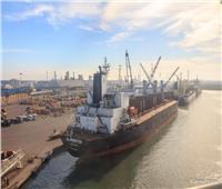 ميناء دمياط تستقبل 57528 طن بضائع 
