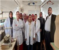 «العمل» تنظم زيارة للوحدة المتنقلة في أبو قرقاص بالمنيا 