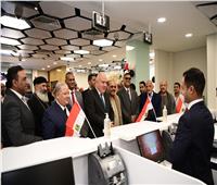 محافظ قنا يشهد إفتتاح فرع بنك مصر بمجمع الألومنيوم 