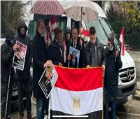 الجالية المصرية في جينيف تتوافد على مقر السفارة للمشاركة بالانتخابات الرئاسية 