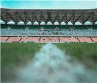 ستاد بنيامين مكابا يتزين قبل مباراة الأهلي ويانج أفريكانز بدوري الأبطال| صور