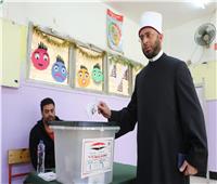 أسامة الأزهري يدلي بصوته في الانتخابات الرئاسية 