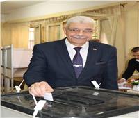 رئيس جامعة المنوفية يُدلي بصوته في الانتخابات الرئاسية