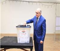 رئيس حزب الغد يدلي بصوته في الانتخابات الرئاسية