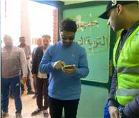 أحمد جمال يدلي بصوته في الانتخابات الرئاسية بمدينة نصر