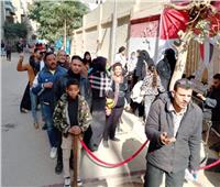 الانتخابات الرئاسية| تزايد أعداد المواطنين في اللجان الفرعية بشبرا 