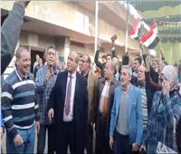 هتافات «تحيا مصر» تتصدر المشهد الانتخابي أمام لجان أبو حمص بالبحيرة