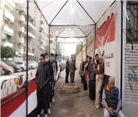 طوابير الناخبين تتصدر المشهد أمام لجنة " بن النفيس " بمدينة نصر | الانتخابات الرئاسية