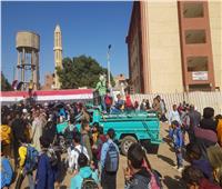 إقبال كبير من المواطنين للإدلاء بأصواتهم بقرية البدرمان في المنيا
