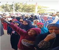 إقبال كبير من الناخبين في لجان الانتخابات الرئاسية في قرى الإسماعيلية 