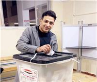 تامر حسين يدلى بصوته في الإنتخابات الرئاسية 2024