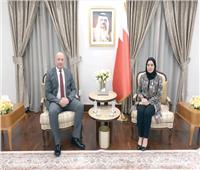سفيرة البحرين تستقبل أمين رئاسة الجمهورية لتقديم التهنئة 