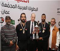 وزير الرياضة يُهنئ منتخب البلياردو لتتويجه بالبطولة العربية