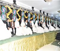 تنظيم حفل زفاف جماعي في احتفالات مطروح بعيدها القومي | صور