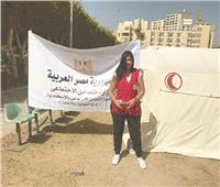 متطوعة وسيارة في خدمة الإنسانية| مارفيل حليم وليم قائد فريق الإنقاذ بالهلال الأحمر المصري