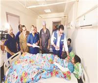 تستقبل 50 حالة يوميًا| المستشفيات المصرية في خدمة مصابي غزة