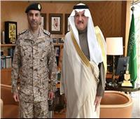 السفير السعودي بمصر يقلد الملحق العسكري رتبته الجديدة