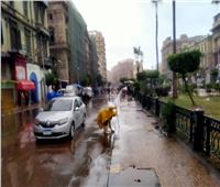 لليوم الثالث على التوالي.. هطول أمطار «الفيضة الصغرى» على الإسكندرية| صور