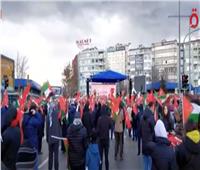 مسيرات تركية تدعو لوقف العدوان على غزة وإنقاذ الوضع الإنساني المتدهور| فيديو