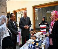 افتتاح معرض «أيادي مصر» للحرف اليدوية والتراثية بمعبد دندرة في قنا