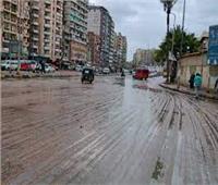 «نوة رأس السنة» تضرب الإسكندرية خلال ساعات وأمطار غزيرة تشهدها البلاد 