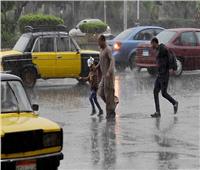 أمطار غزيرة على الإسكندرية تزامنا مع بدء نوة «رأس السنة»