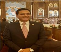 وكيل دفاع الشيوخ: يشارك في قداس عيد الميلاد ويؤكد مصر بلد الأمن والأمان لكافة المصريين