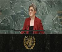 وزيرة الخارجية الأسترالية: لا يمكن وقف إطلاق النار في غزة من جانب واحد