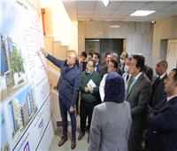 وزير الصحة يتفقد أعمال التطوير بمستشفى صدر إمبابة
