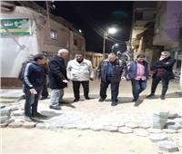 محافظ الشرقية يُفاجئ شوارع مدينة كفر صقر لمتابعة رصفها وتطويرها 