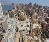 «تراث الإسكندرية»: إيقاف أعمال مقاول ترميم سقف مسجد أبي العباس