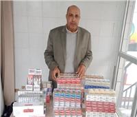 مديرية تموين الإسكندرية تشن حملة موسعة لضبط السجائر المهربة ومجهولة المصدر 