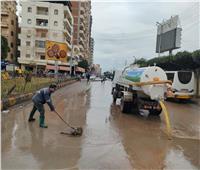 متابعة سحب مياه الأمطار وكفاءة مرفقي مياه الشرب والصرف الصحي بكفر الشيخ‎