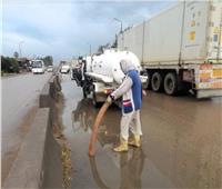صور | محافظ الغربية استمرار متابعة جهود رفع نواتج الأمطار في مراكز ومدن المحافظة