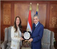 الفريق أسامة ربيع يبحث سبل التعاون مع سفيرة الولايات المتحدة الأمريكية بالقاهرة