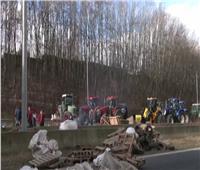 المزارعون في بلجيكا يحتجون أمام مقر الاتحاد الأوروبي لهذا السبب| فيديو  