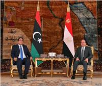 الرئيس السيسي: مصر تدعم كافة الجهود الرامية لحماية وحدة الأراضي الليبية| صور