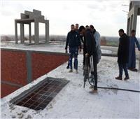 محافظ القليوبية يشهد إزالة 7 طوابق بأحد الأبراج المخالفة بمدينة طوخ 