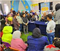 ترحيب كبير من الأطفال والأهالي بفعاليات وزارة الأوقاف التثقيفية بمعرض الكتاب