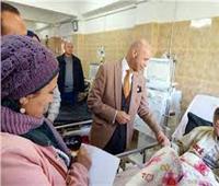 وكيل وزارة الصحة بالشرقية يتفقد الخدمات الطبية بمستشفى ههيا المركزي