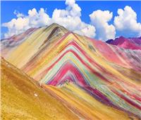 جبل قوس قزح الأبرز.. 5 من أكثر الوجهات الملونة في العالم