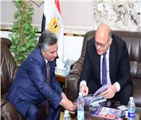 رئيس جامعة سوهاج يستقبل وفد جامعة صبراته الليبية