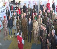 القوات المسلحة تنظم زيارة لأعضاء التمثيل العسكري العربي والأجنبي لمعبر رفح| فيديو