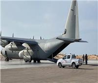 4 طائرات مساعدات للفلسطينيين بقطاع غزة تصل إلى مطار العريش الدولي 